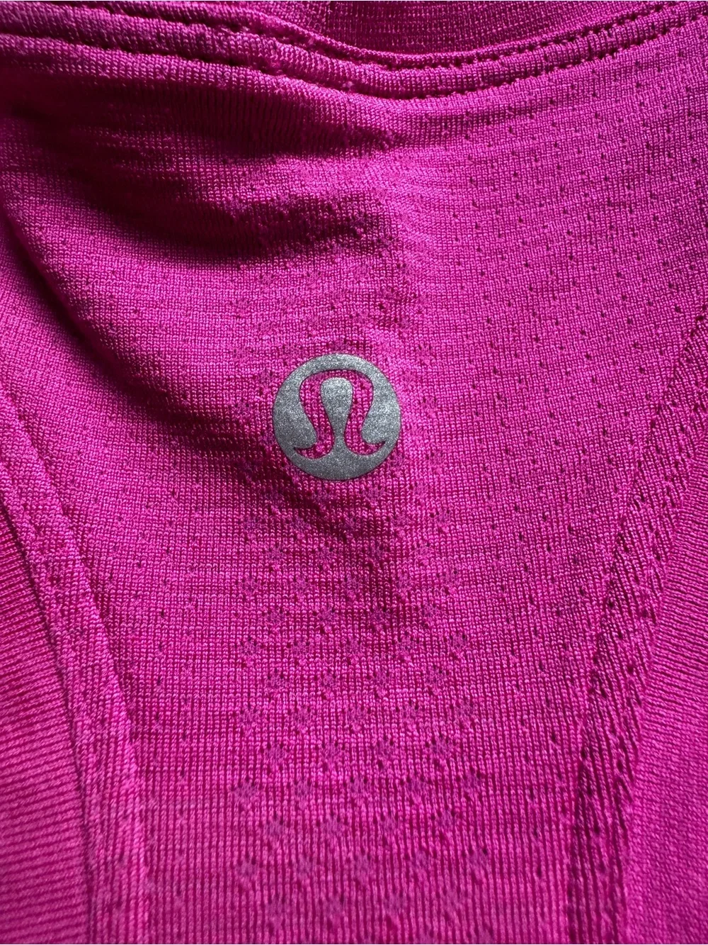 Lululemon Women’s Pink Cropped Racerback Tank